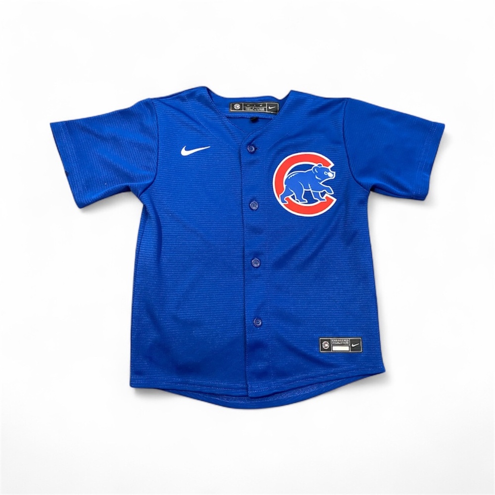 Nike Chicago Cubs Javier Báez Jersey - Kids 4T